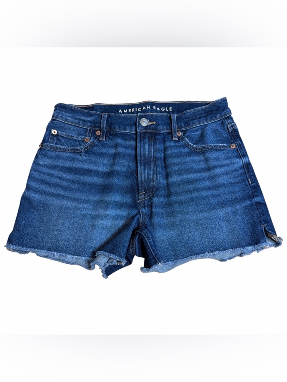 American Eagle Outfitters Dark Blue Denim Jean Shorts